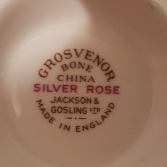 Grosvenor Bone China, Silver Rose - Picture 5 of 5